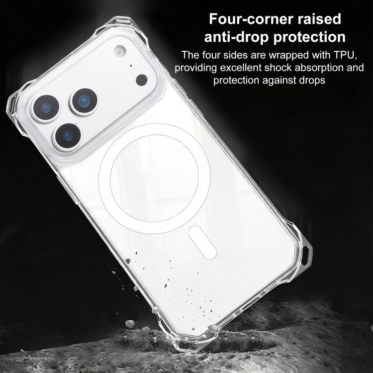 XDcase 4코너 홀 충격 방지 자석 휴대폰 케이스, 스트랩 미포함, 아이폰 17 프로 맥스용, 아이폰 17 프로용