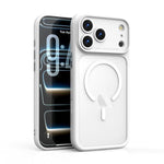 정밀 홀 PC 투명 충격 방지 자석 휴대폰 케이스, 아이폰 17 프로 맥스용, 아이폰 17 프로용