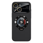 글레이즈 PC 카메라 창 자이로 킥스탠드 자석 휴대폰 케이스, 아이폰 16 플러스용, 아이폰 16용, 아이폰 15 프로 맥스용, 아이폰 15 프로용, 아이폰 15 플러스용, 아이폰 15용
