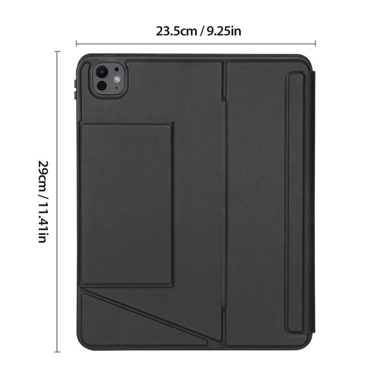 DUX DUCIS DK Series Backlight Magnetic Wireless Keyboard Vegan Leather Tablet Case, For iPad Pro 13 2025 / 2024, For iPad Pro 11 2025 / 2024, For iPad 2025 / 2022, For iPad Air 11 2025 / 2024, For iPad Air 13 2025 / 2024                                ...