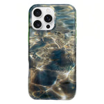Rounded Edge IMD Pattern TPU Phone Case, For iPhone 16 Pro Max, For iPhone 16 Pro, For iPhone 16