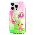 Rounded Edge IMD Pattern TPU Phone Case, For iPhone 15 Pro Max, For iPhone 15 Pro, For iPhone 15