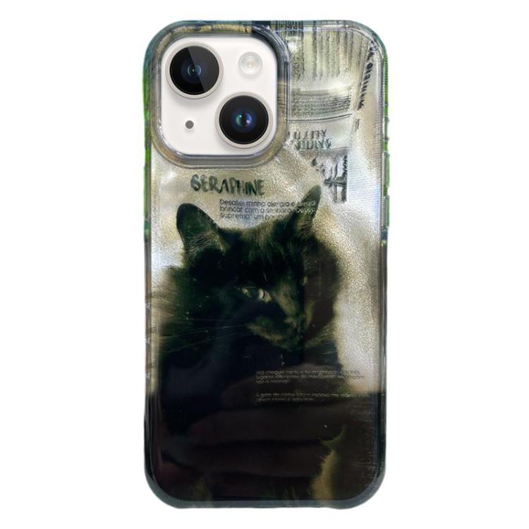 Rounded Edge IMD Pattern TPU Phone Case, For iPhone 13 Pro Max, For iPhone 13 Pro, For iPhone 13
