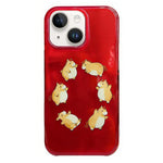 Rounded Edge IMD Pattern TPU Phone Case, For iPhone 13 Pro Max, For iPhone 13 Pro, For iPhone 13