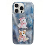 Rounded Edge IMD Pattern TPU Phone Case, For iPhone 13 Pro Max, For iPhone 13 Pro, For iPhone 13