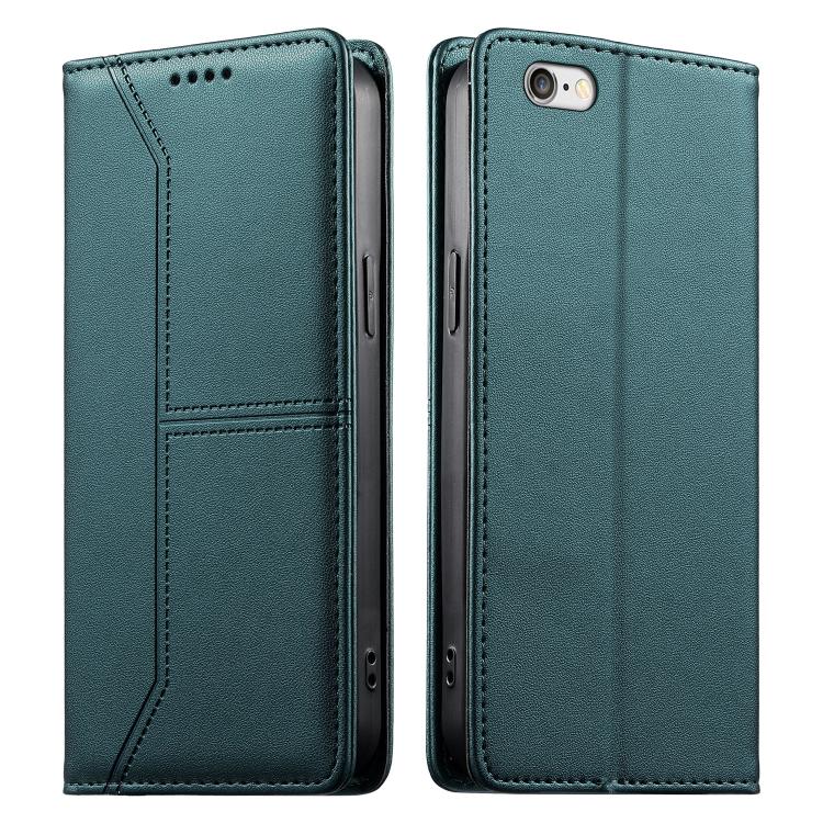 스티치 라인 자석 RFID 비건 가죽 폰 케이스, iPhone X / XS용, iPhone XR용, iPhone XS Max용, iPhone 8 Plus / 7 Plus용