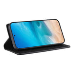 스티치 라인 자석 RFID 비건 가죽 폰 케이스, iPhone X / XS용, iPhone XR용, iPhone XS Max용, iPhone 8 Plus / 7 Plus용