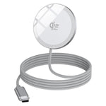 QI2 25W USB-C / 타입-C 인터페이스 휴대용 자석 무선 충전기