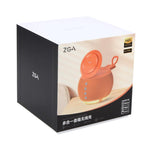 ZGA WX08 다기능 블루투스 스피커 15W 무선 휴대폰 시계 충전기, WX08