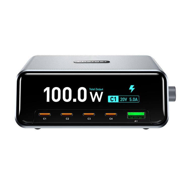WXL-60D 2.3인치 스마트 디스플레이 GaN 고출력 데스크탑 충전 스테이션, WXL-60D