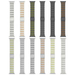 자석 클라스프 원 비즈 실리콘 티타늄 합금 시계 밴드, 애플 워치 46mm / 49mm / 45mm / 44mm용, 애플 워치 42mm / 41mm / 40mm / 38mm용
