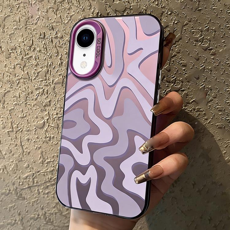물결 무늬 패턴 무광 IMD 2-in-1 PC 폰 케이스, iPhone 11용, iPhone 11 Pro용, iPhone X / XS용, iPhone XR용, iPhone XS Max용, iPhone 8 Plus / 7 Plus용