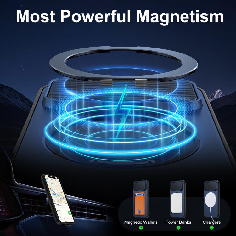 ShellGod Magnetic Rotation Holder Lens Shield PC TPU Hybrid Phone Case, For iPhone 17 Pro Max, For iPhone 17 Pro