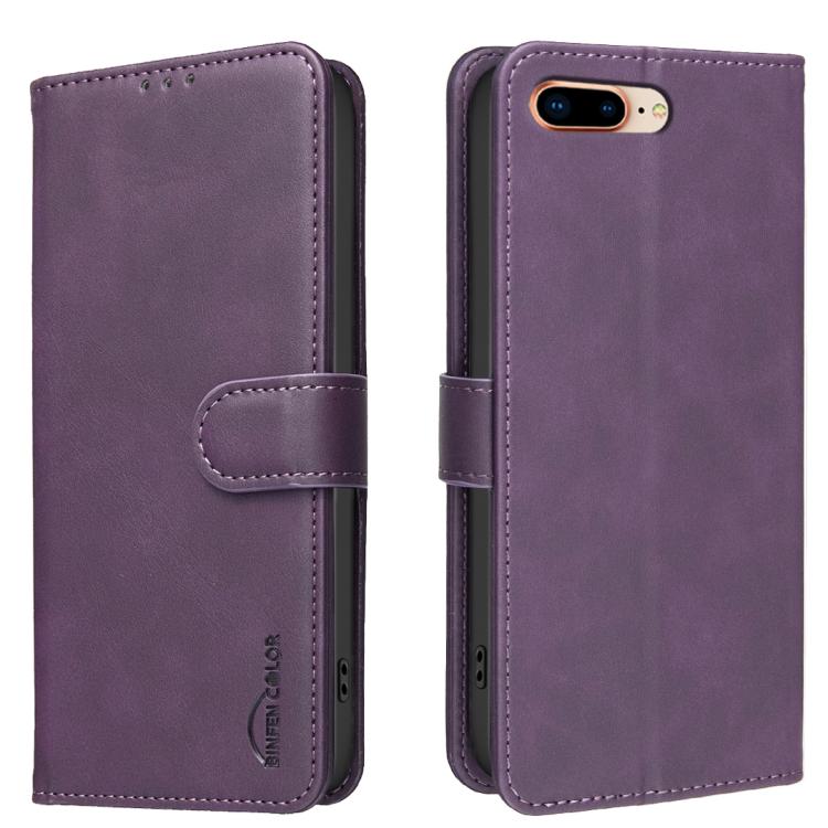 단색 송아지 가죽 질감 RFID 비건 가죽 휴대폰 케이스, iPhone XS Max용, iPhone 6 Plus/7 Plus/8 Plus용, iPhone 6 / 7 / 8용