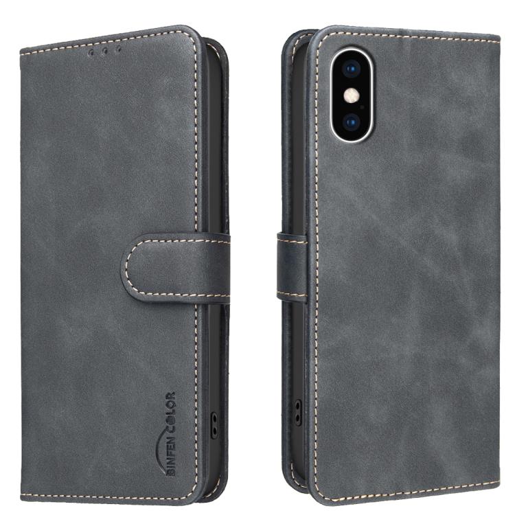 단색 송아지 가죽 질감 RFID 비건 가죽 휴대폰 케이스, iPhone XS Max용, iPhone 6 Plus/7 Plus/8 Plus용, iPhone 6 / 7 / 8용