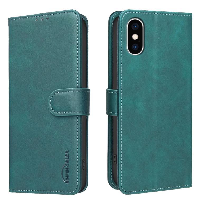 단색 송아지 가죽 질감 RFID 비건 가죽 휴대폰 케이스, iPhone XS Max용, iPhone 6 Plus/7 Plus/8 Plus용, iPhone 6 / 7 / 8용
