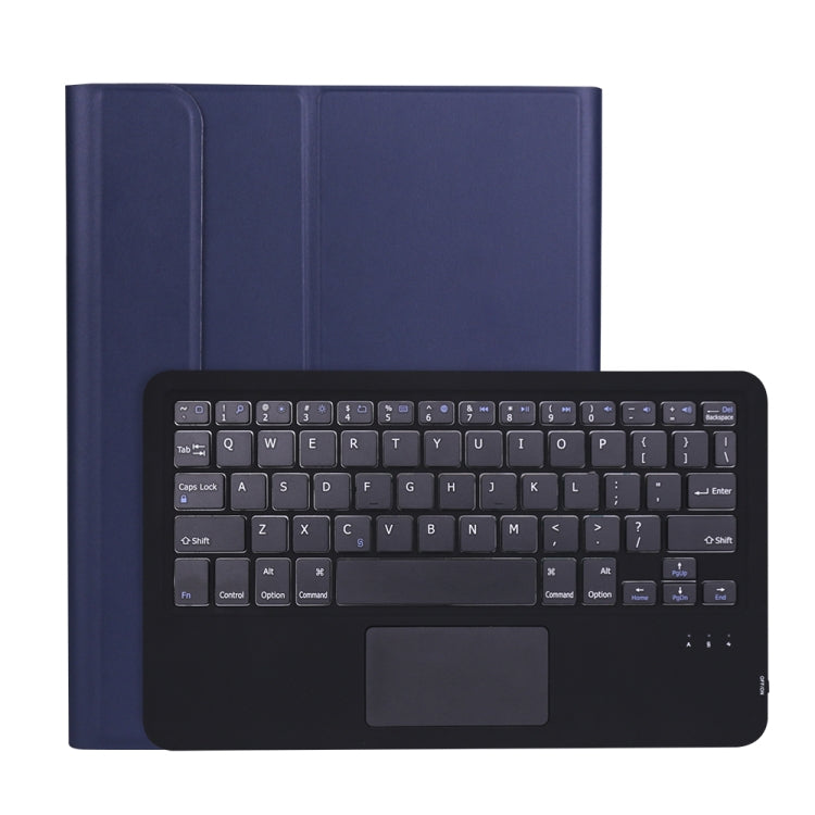 iPad Air 11 2024 / 2025 / Air 4 10.9인치 2020용 분리형 ABS 초슬림 블루투스 키보드 + TPU 보호 케이스, 스탠드, 펜 슬롯 및 터치 포함, A098B-A