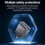 Yesido YC147 65W Mecha GaN Three-port Fast Charger, YC147