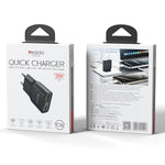 Yesido YC112 초슬림 20W 듀얼 포트 PD QC 고속 충전기, YC112