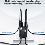 Yesido YC112 초슬림 20W 듀얼 포트 PD QC 고속 충전기, YC112