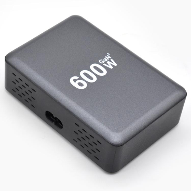 600W USB-C / 타입-C 및 USB-A 8포트 고출력 GaN 데스크탑 고속 충전기, EU 플러그, US 플러그, UK 플러그, AU 플러그