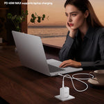 Yesido PD45W USB 및 타입-C 듀얼 인터페이스 고속 충전기 세트, EU 플러그, UK 플러그, US 플러그