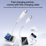 Yesido YC20U PD35W USB-C / Type-C Single Port Fast Charger Set with Type-C to Type-C Cable, YC20U