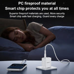 Yesido YC106 PD20W USB-C / 타입-C 및 QC18W USB-A 듀얼 포트 충전기 세트 타입-C to 타입-C 케이블 포함, YC106