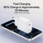 Yesido YC107 PD35W USB-C / 타입-C 단일 포트 고속 충전기 세트 타입-C to 타입-C 케이블 포함, YC107