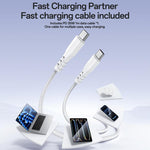 Yesido YC107 PD35W USB-C / 타입-C 단일 포트 고속 충전기 세트 타입-C to 타입-C 케이블 포함, YC107