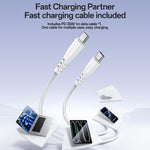 Yesido YC153 PD35W USB-C / 타입-C 단일 포트 고속 충전기 세트 타입-C to 타입-C 케이블 포함, YC153