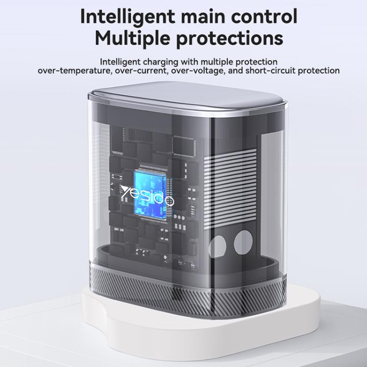 Yesido YC153 PD35W USB-C / 타입-C 단일 포트 고속 충전기 세트 타입-C to 타입-C 케이블 포함, YC153