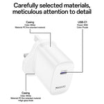 Yesido YC153 PD35W USB-C / 타입-C 단일 포트 고속 충전기 세트 타입-C to 타입-C 케이블 포함, YC153