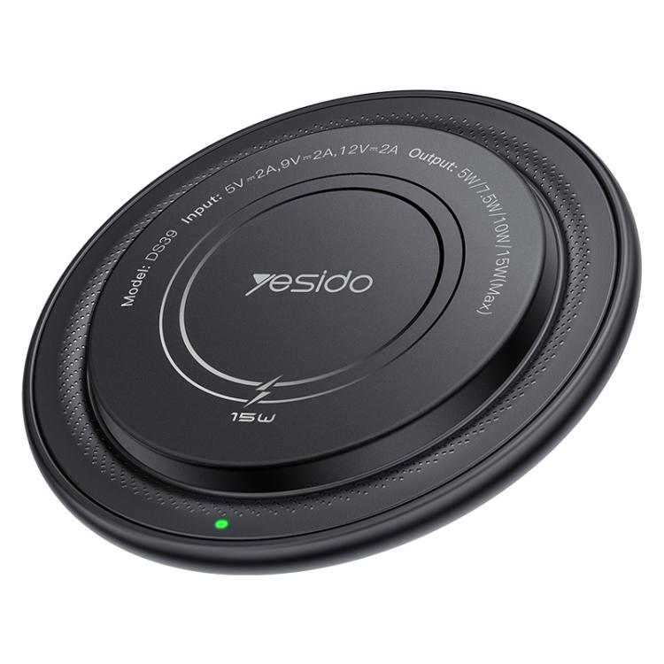 Yesido DS39 15W 데스크탑 패드 마그네틱 무선 충전기, DS39