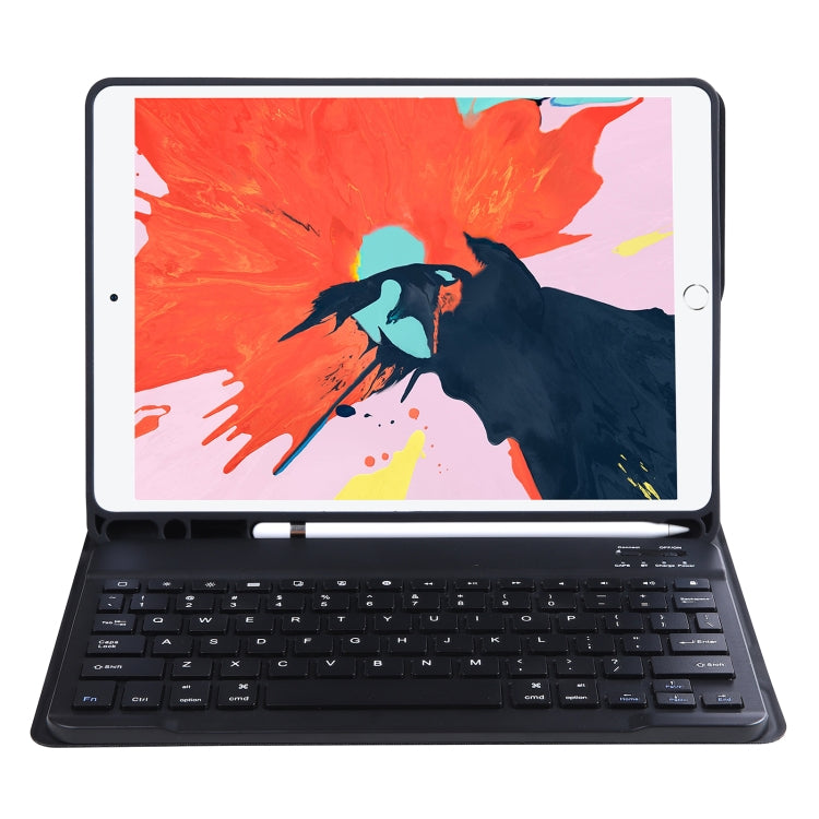 iPad Air 11 2024 / 2025 / Air 4 10.9인치 2020용 통합 초슬림 캔디 컬러 블루투스 키보드 보호 케이스, 스탠드 및 펜 슬롯 포함, T098B