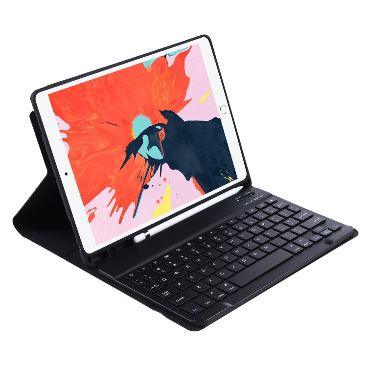 iPad Air 11 2024 / 2025 / Air 4 10.9인치 2020용 통합 초슬림 캔디 컬러 블루투스 키보드 보호 케이스, 스탠드 및 펜 슬롯 포함, T098B