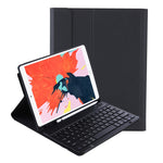 iPad Air 11 2024 / 2025 / Air 4 10.9인치 2020용 통합 초슬림 캔디 컬러 블루투스 키보드 보호 케이스, 스탠드 및 펜 슬롯 포함, T098B