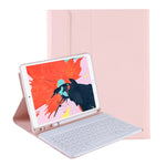 iPad Air 11 2024 / 2025 / Air 4 10.9인치 2020용 통합 초슬림 캔디 컬러 블루투스 키보드 보호 케이스, 스탠드 및 펜 슬롯 포함, T098B