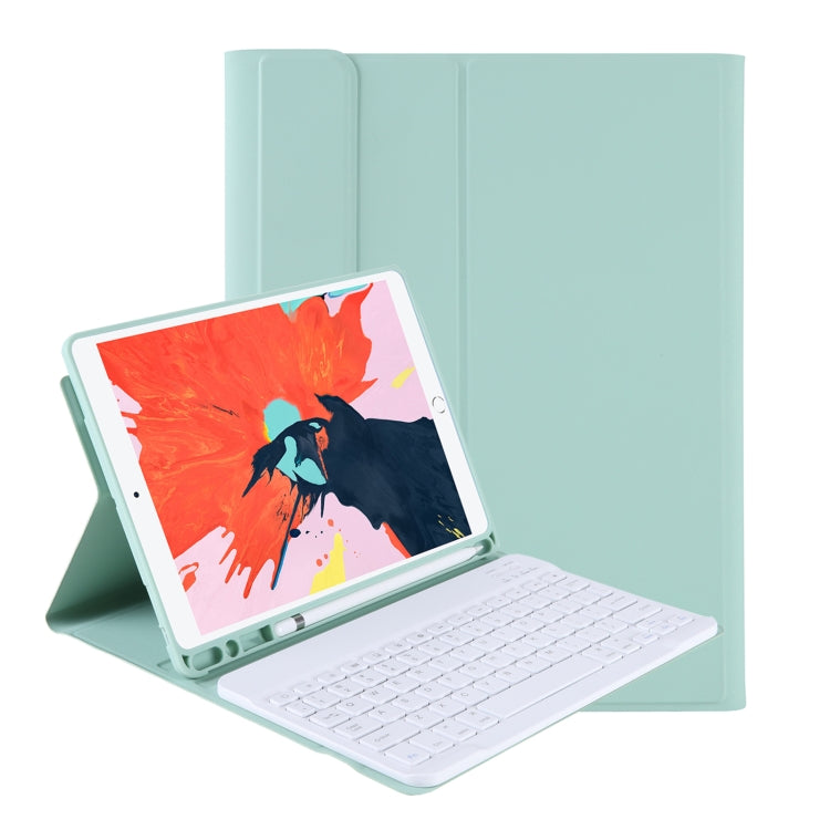 iPad Air 11 2024 / 2025 / Air 4 10.9인치 2020용 통합 초슬림 캔디 컬러 블루투스 키보드 보호 케이스, 스탠드 및 펜 슬롯 포함, T098B