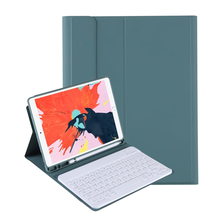 iPad Air 11 2024 / 2025 / Air 4 10.9인치 2020용 통합 초슬림 캔디 컬러 블루투스 키보드 보호 케이스, 스탠드 및 펜 슬롯 포함, T098B