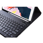 iPad Air 11 2024 / 2025 / Air 4 10.9인치 2020용 통합 초슬림 캔디 컬러 블루투스 키보드 보호 케이스, 스탠드 및 펜 슬롯 포함, T098B