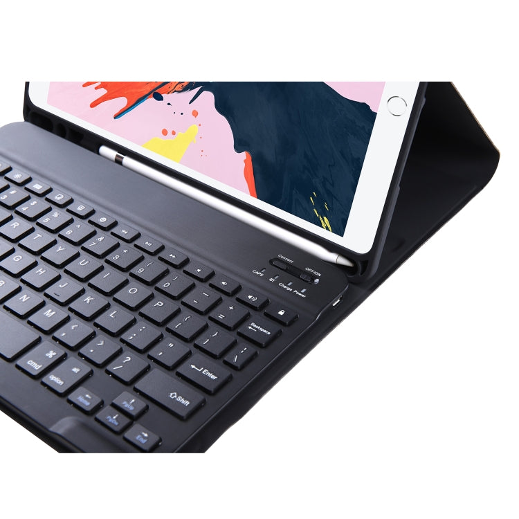 iPad Air 11 2024 / 2025 / Air 4 10.9인치 2020용 통합 초슬림 캔디 컬러 블루투스 키보드 보호 케이스, 스탠드 및 펜 슬롯 포함, T098B