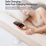 Yesido YC150 12W 2.4A USB 듀얼 포트 충전기 세트 1m USB to Type-C 데이터 케이블 포함, YC150