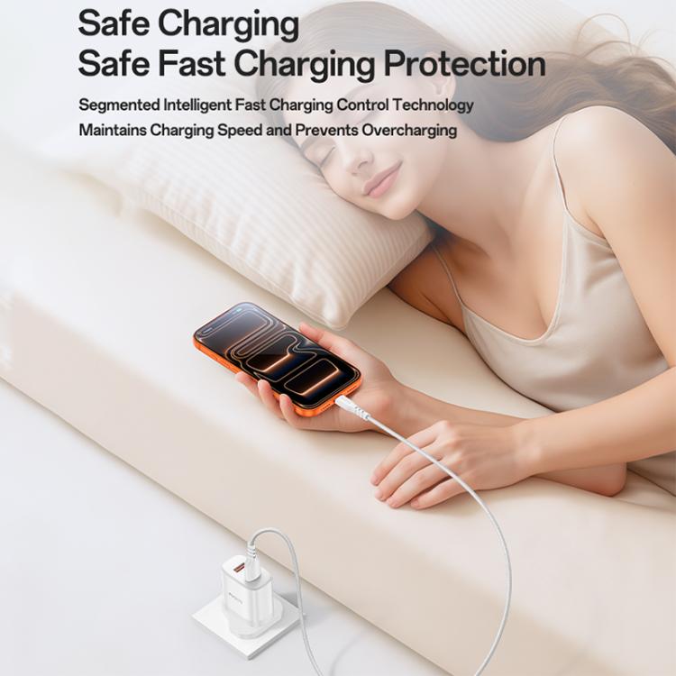 Yesido YC150 12W 2.4A USB 듀얼 포트 충전기 세트 1m USB to Type-C 데이터 케이블 포함, YC150