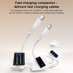 Yesido YC151 PD20W Type-C 충전기 세트 1m Type-C to Type-C 데이터 케이블 포함, YC151