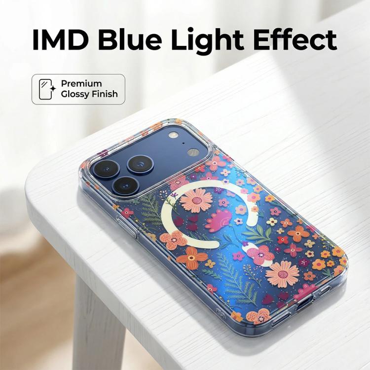 IMD 블루라이트 정글 시리즈 자석 휴대폰 케이스, 아이폰 16용, 아이폰 15 프로 맥스용, 아이폰 15 프로용, 아이폰 15 플러스 / 14 플러스용, 아이폰 15용, 아이폰 14 / 13용, 아이폰 14 프로용, 아이폰 14 프로 맥스용