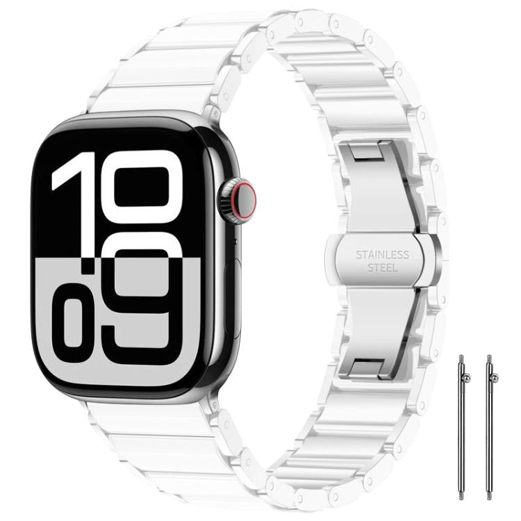 xDfind 세라믹 스테인리스 스틸 시계 밴드, 애플 워치 42 / 44 / 45 / 46 / 49mm용, 애플 워치 38 / 40 / 41 / S11 42mm용