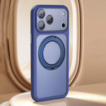 대형 구멍 무광 피부 느낌 자석 홀더 휴대폰 케이스와 AI 셔터 버튼, 아이폰 17 프로 맥스용, 아이폰 17 프로용