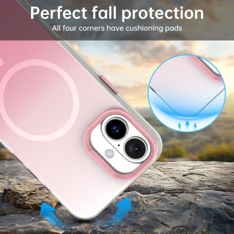 캔디 그라데이션 시리즈 3-in-1 하이브리드 자석 휴대폰 케이스, iPhone 17 Pro Max용, iPhone 17 Pro용, iPhone 17용, iPhone Air용, iPhone 16 Pro Max용, iPhone 16 Pro용, iPhone 16 Plus용, iPhone 16용
