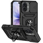 XDcase 슬라이딩 캠쉴드 링 홀더 자석 휴대폰 케이스, iPhone 17 Pro Max용, iPhone 17 Pro용, iPhone 17용, iPhone Air용